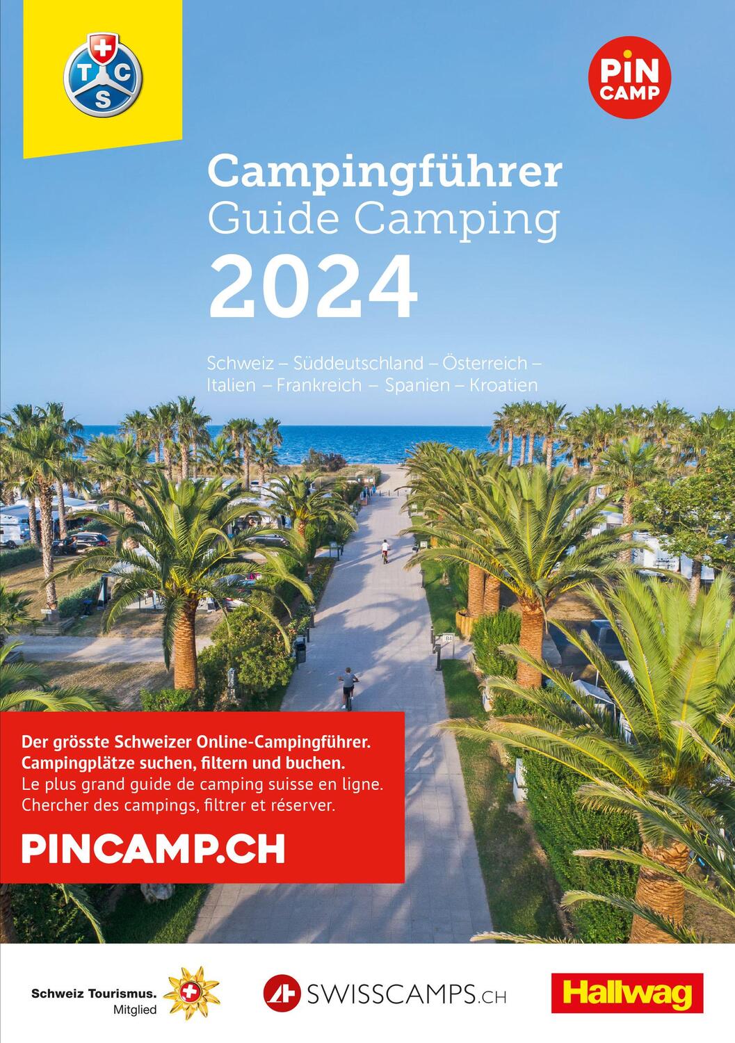 Cover: 9783828310698 | Schweiz - Europa 2024, Campingführer TCS | Touring Club Schweiz | Buch