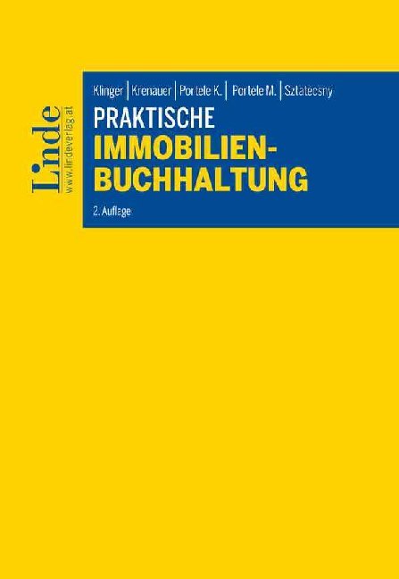 Cover: 9783707318241 | Praktische Immobilienbuchhaltung | Michael Klinger (u. a.) | Buch