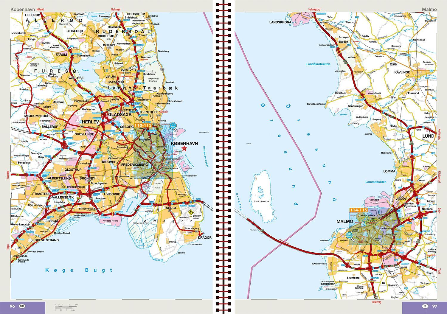 Bild: 9783575016591 | MARCO POLO Reiseatlas Dänemark 1:200.000 | mit Europa 1:4,5 Mio.