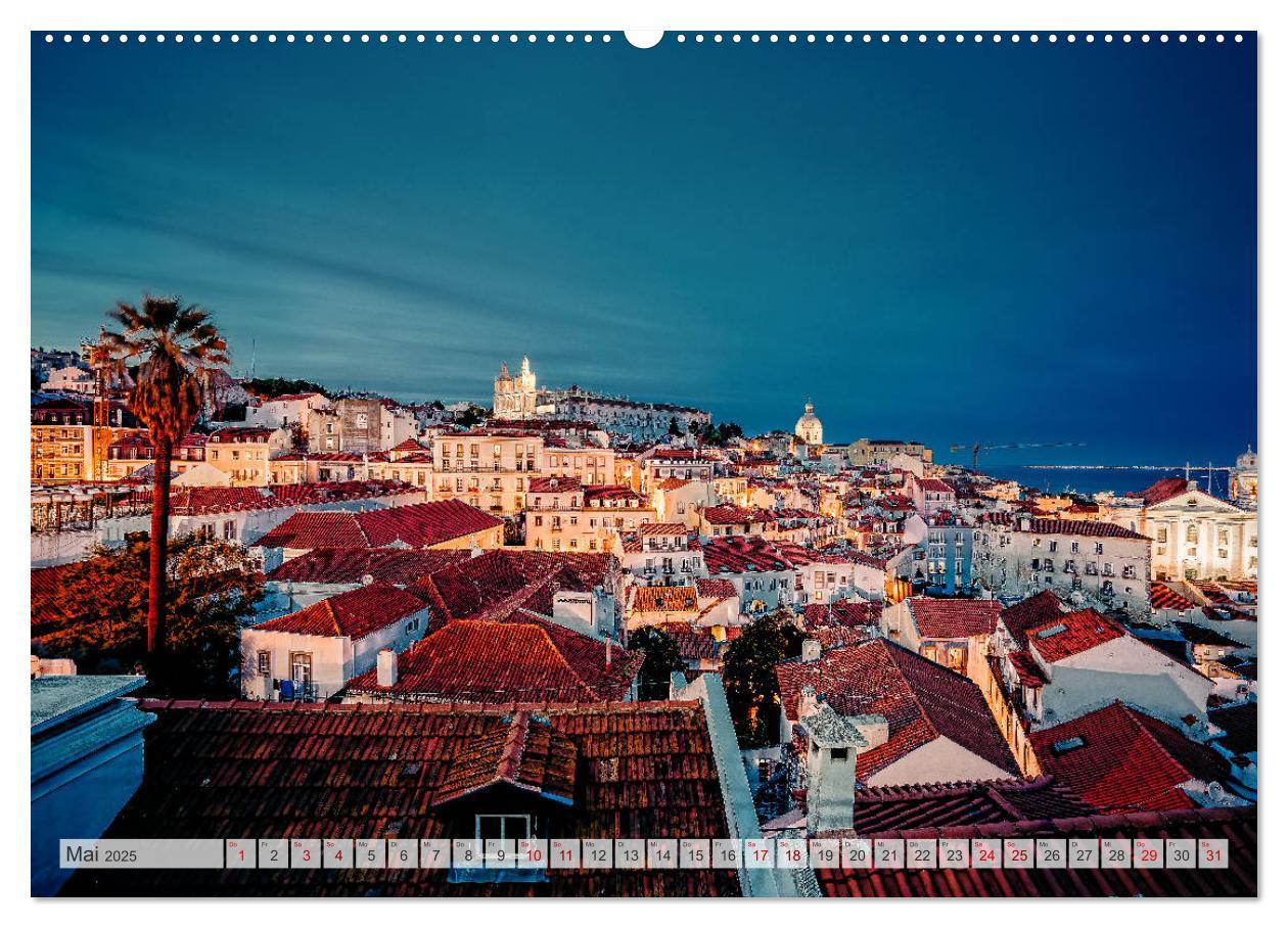 Bild: 9783435323449 | Lissabon Stadtansichten (hochwertiger Premium Wandkalender 2025 DIN...