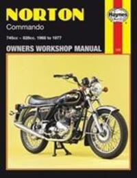 Cover: 9780856961250 | Norton Commando (68 - 77) Haynes Repair Manual | Haynes Publishing