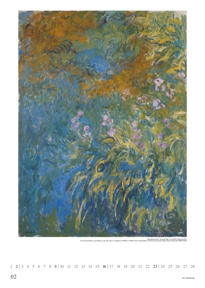 Bild: 4250809653303 | DUMONT - Claude Monet 2025 Wandkalender, 50x70cm, Posterkalender...