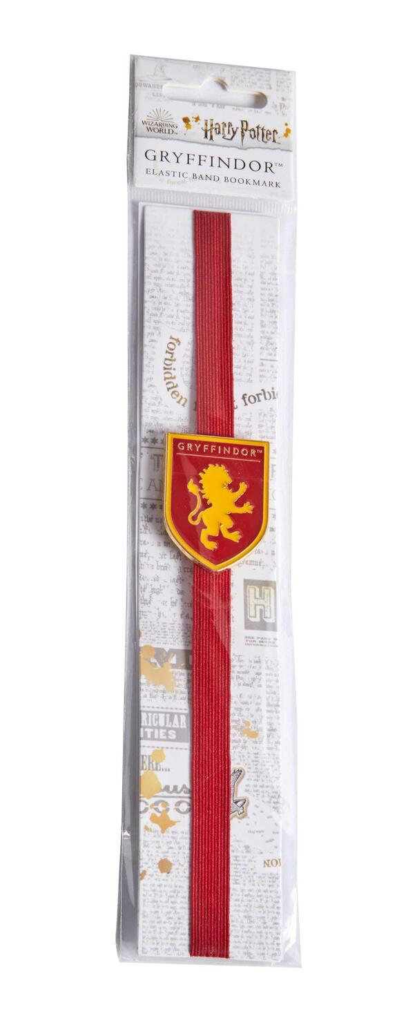 Cover: 9781647222543 | Harry Potter: Gryffindor Elastic Band Bookmark | Insight Editions
