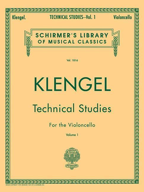 Cover: 9780634069475 | Julius Klengel: Technical Studies for the Violoncello, Volume 1 | Buch