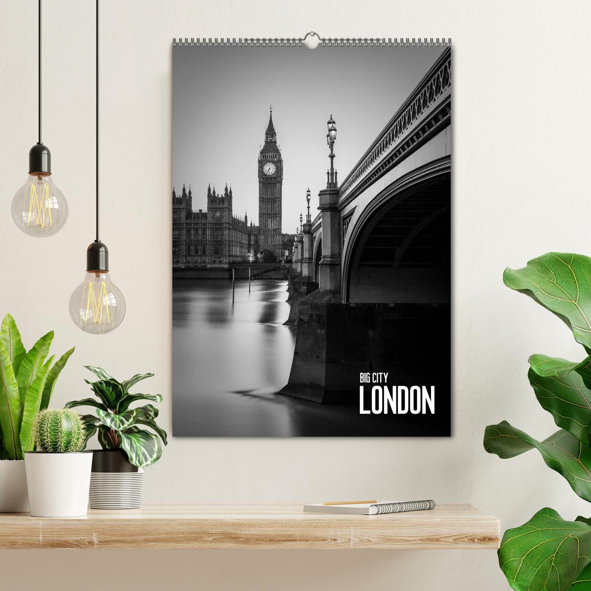 Bild: 9783457050446 | Big City London (Wandkalender 2025 DIN A2 hoch), CALVENDO...