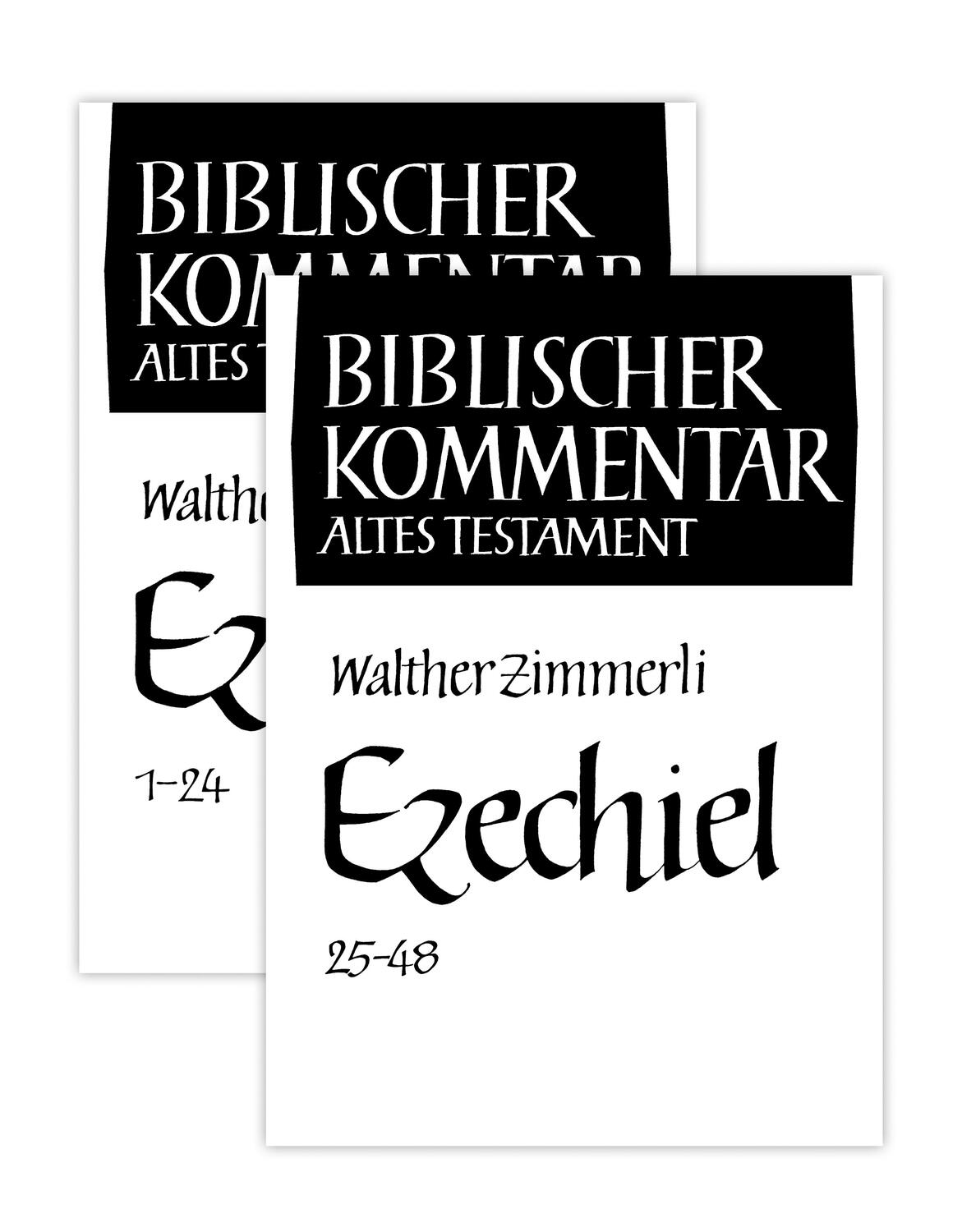 Cover: 9783788725150 | Ezechiel (1-24,25-48) | Walther Zimmerli | Taschenbuch | 1418 S.