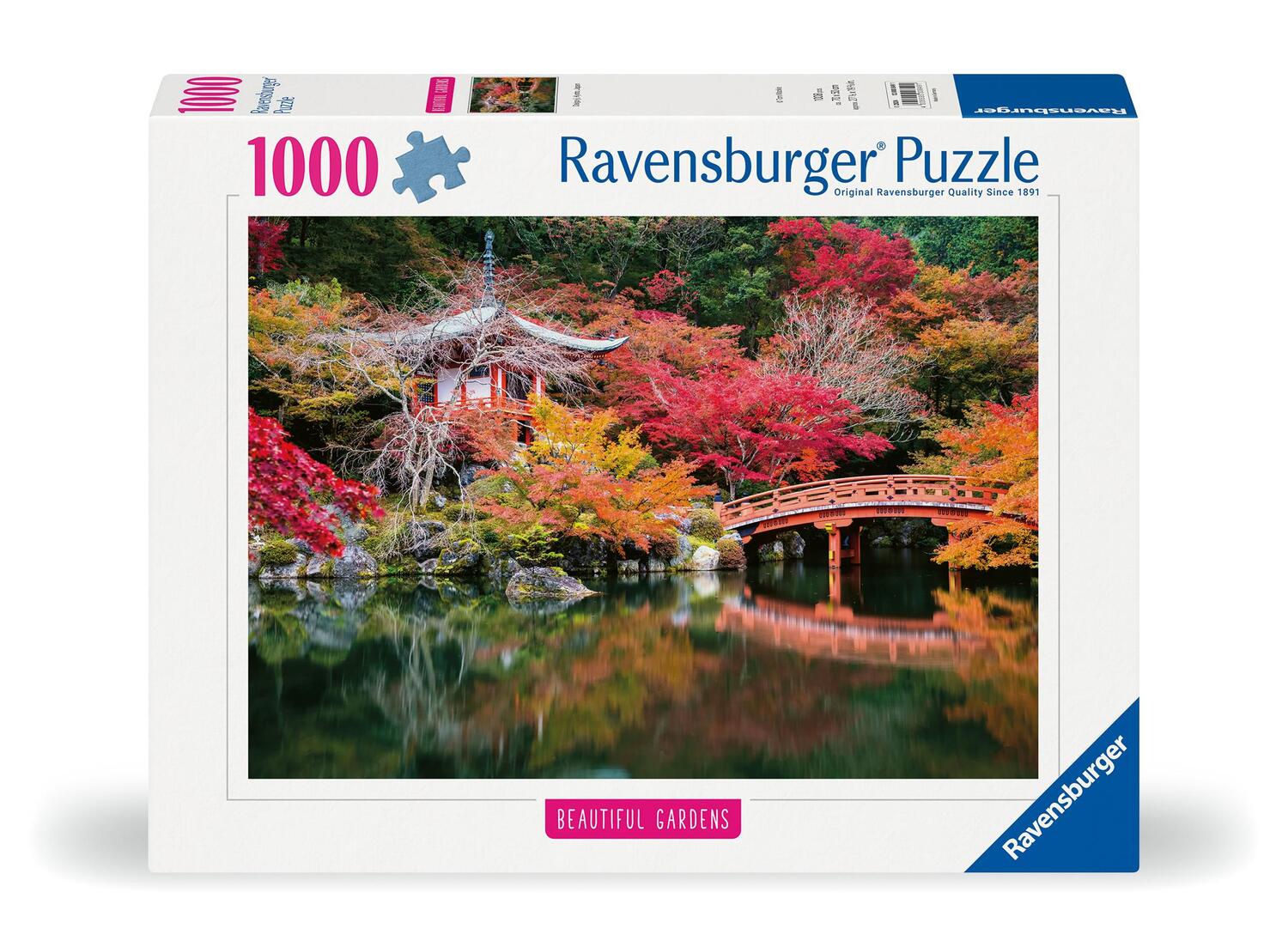 Cover: 4005555008491 | Ravensburger Puzzle 12000849, Beautiful Gardens - Daigo-ji, Kyoto,...