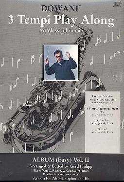 Cover: 9783905476385 | Album Vol. II for Alto Saxophone in Eb and Piano | 2017 | Dowani