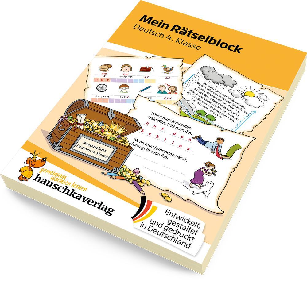 Bild: 9783881006842 | Mein Rätselblock Deutsch 4. Klasse | Christiane Wittenburg | Buch