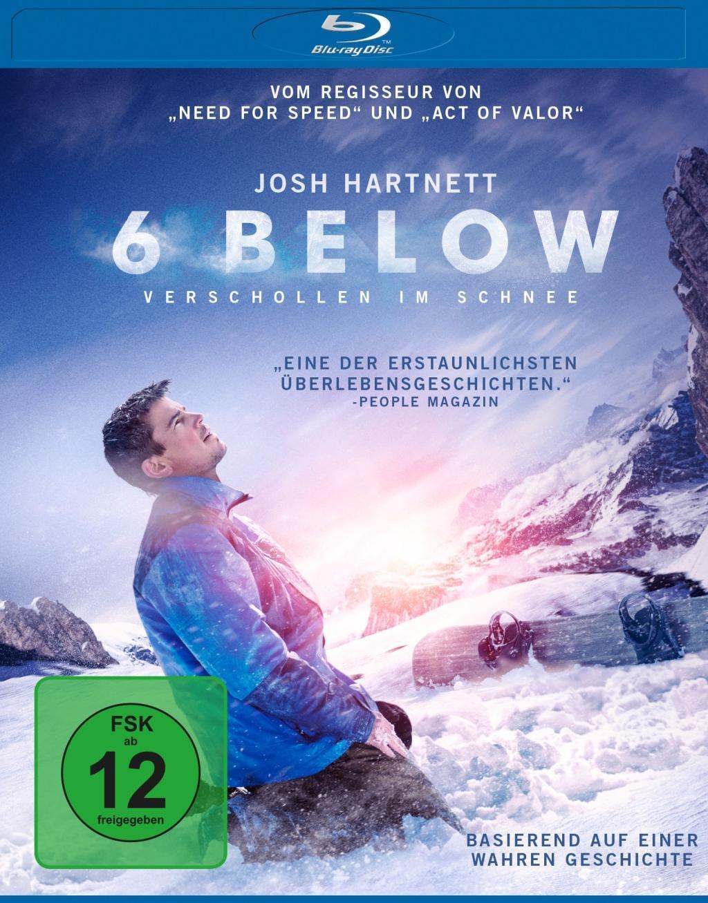Cover: 889854933494 | 6 Below - Verschollen im Schnee | Madison Turner | Blu-ray Disc | 2017
