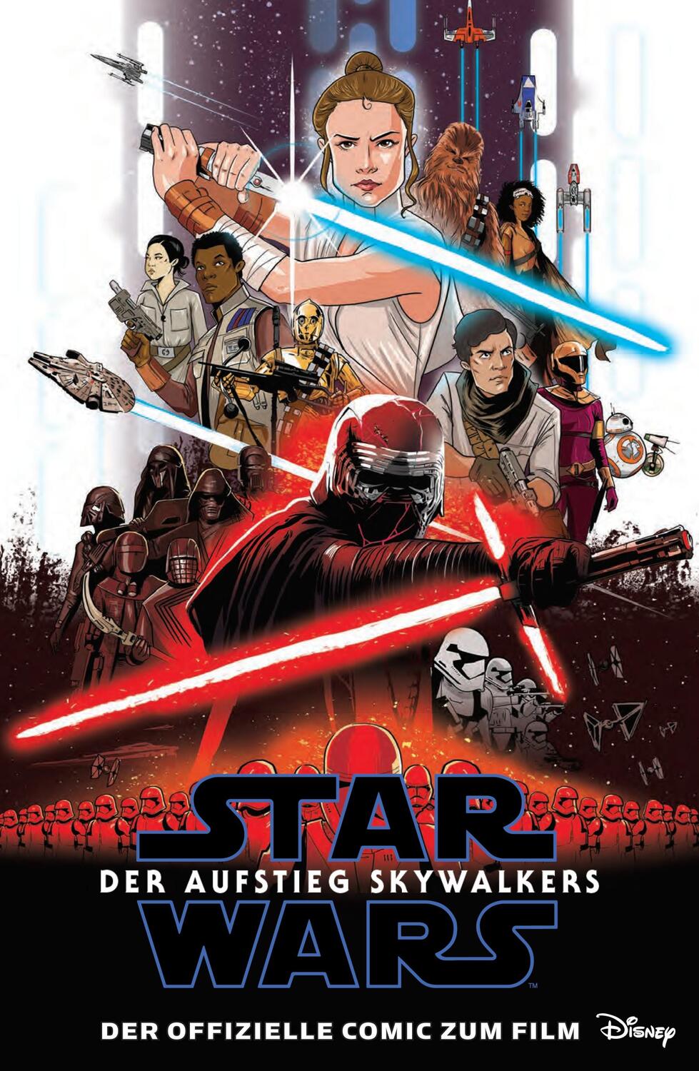 Cover: 9783741619908 | Star Wars Comics: Der Aufstieg Skywalkers | Die Junior Graphic Novel