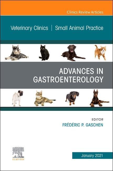 Cover: 9780323761871 | Advances in Gastroenterology, An Issue of Veterinary Clinics of...