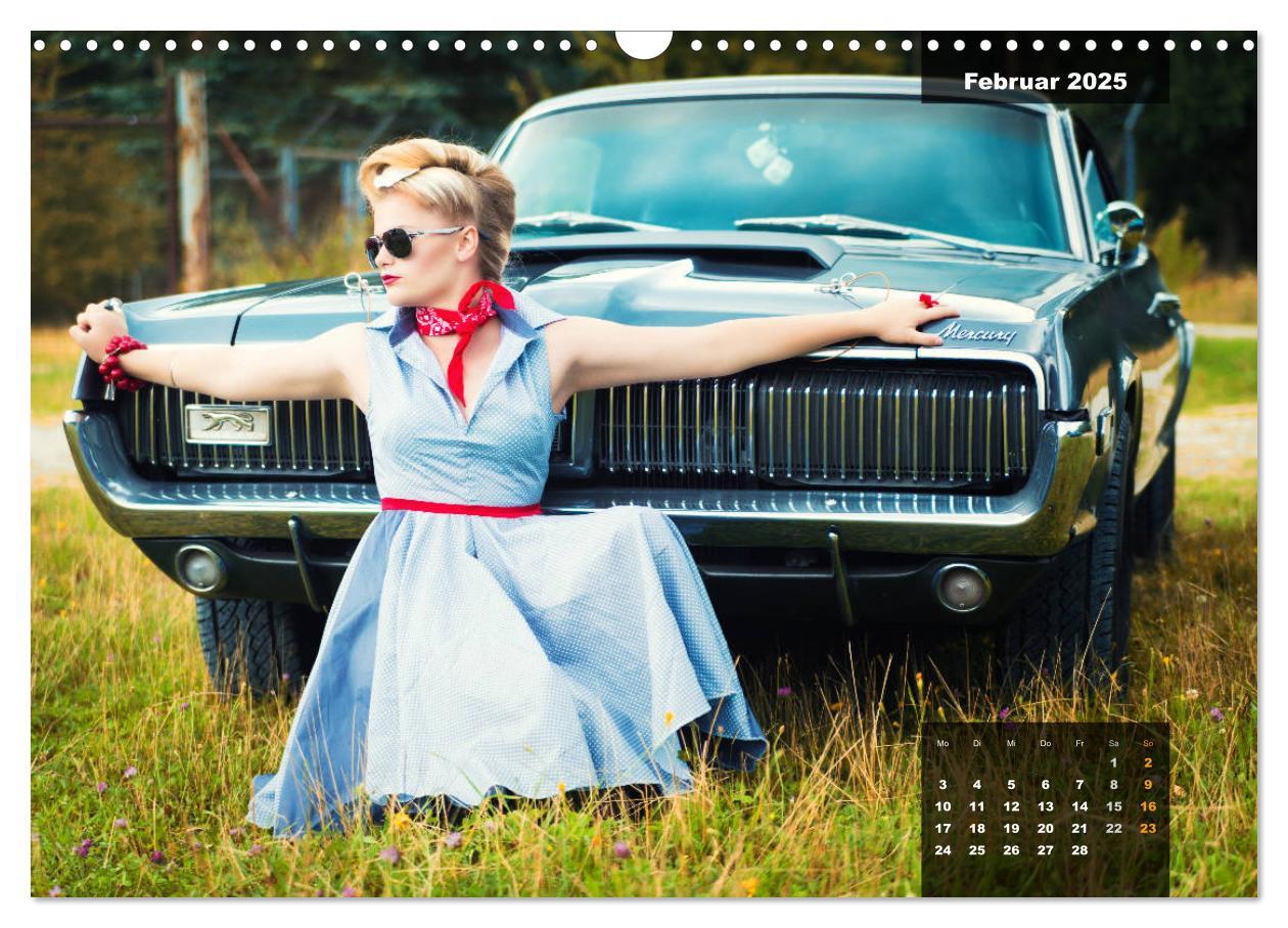 Bild: 9783435435326 | Rockabilly - Back to the 50s (Wandkalender 2025 DIN A3 quer),...