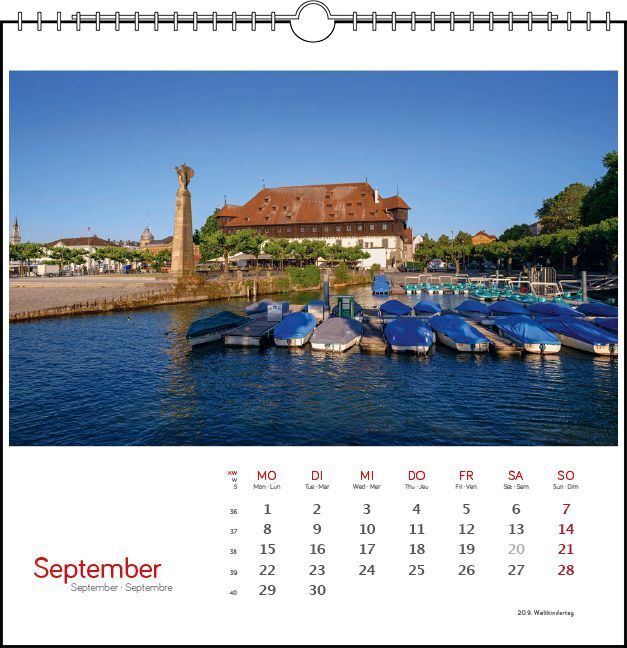 Bild: 9783861924104 | Konstanz 2025 | Postkarten-Tischkalender | verschiedene Fotografen