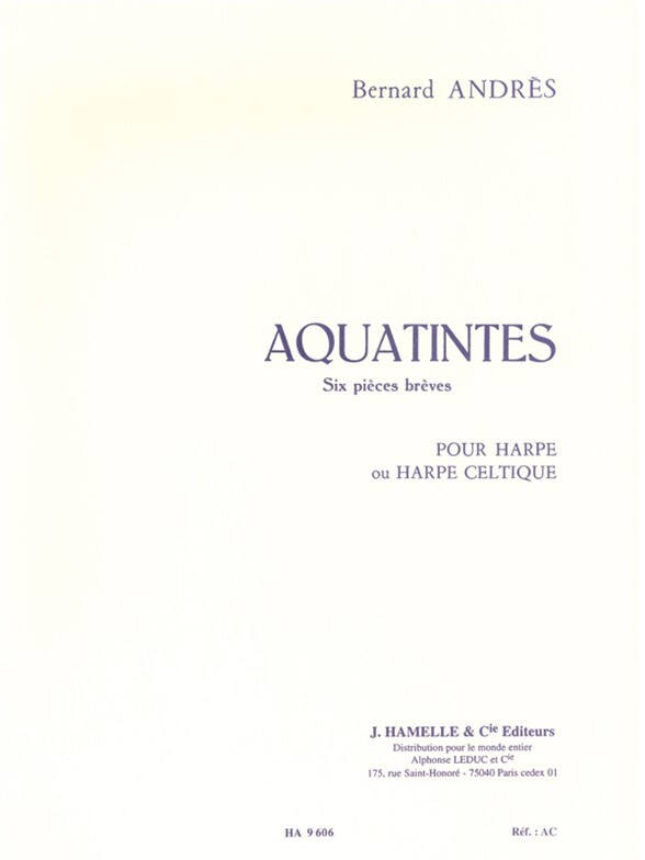 Cover: 9790230796064 | Aquatintes | Alphonse Leduc | EAN 9790230796064