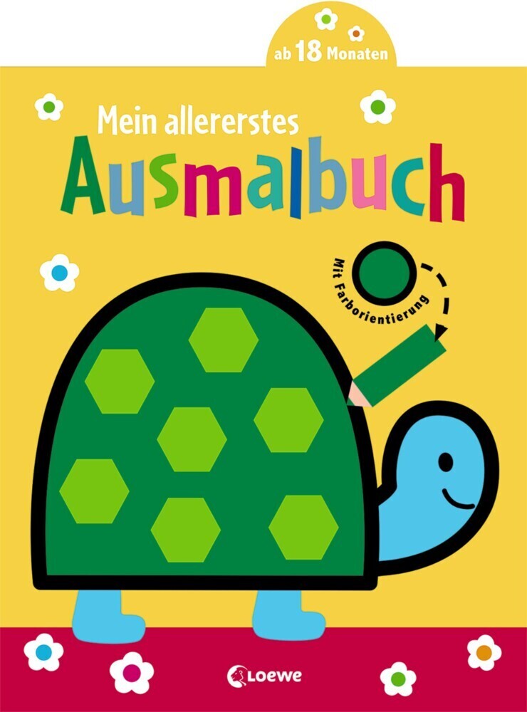 Cover: 9783743205710 | Mein allererstes Ausmalbuch (Schildkröte) | Mit Farborientierung