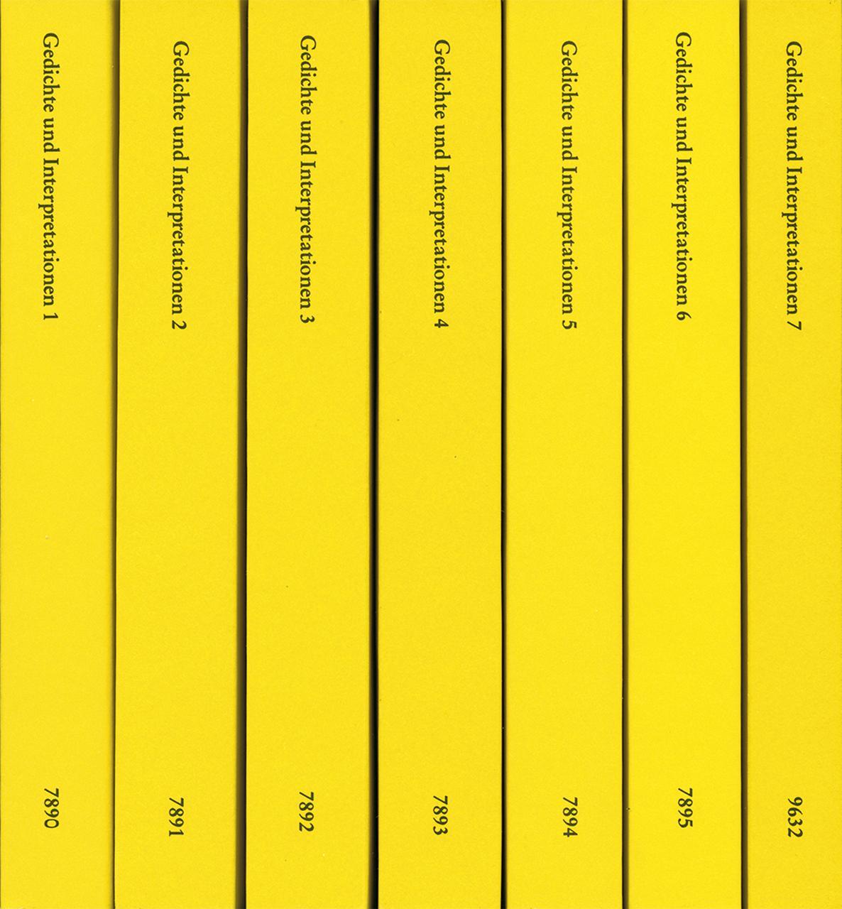 Cover: 9783150300176 | Gedichte und Interpretationen | Volker Meid (u. a.) | Taschenbuch