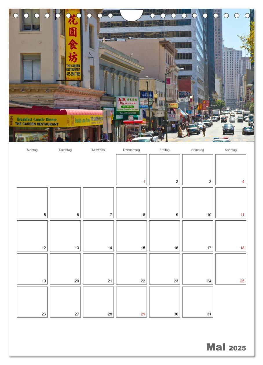 Bild: 9783457029183 | SAN FRANCISCO Terminplaner (Wandkalender 2025 DIN A4 hoch),...