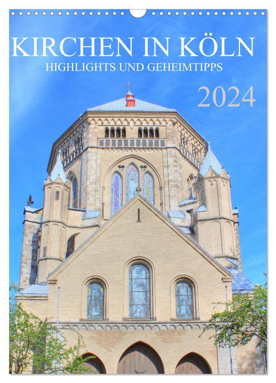 Cover: 9783675601734 | Kirchen in Köln - Highlights und Geheimtipps (Wandkalender 2024 DIN...