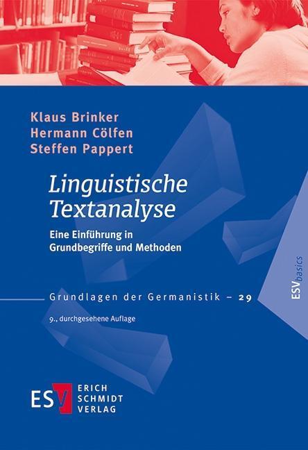 Cover: 9783503177608 | Linguistische Textanalyse | Klaus Brinker (u. a.) | Taschenbuch | 2018