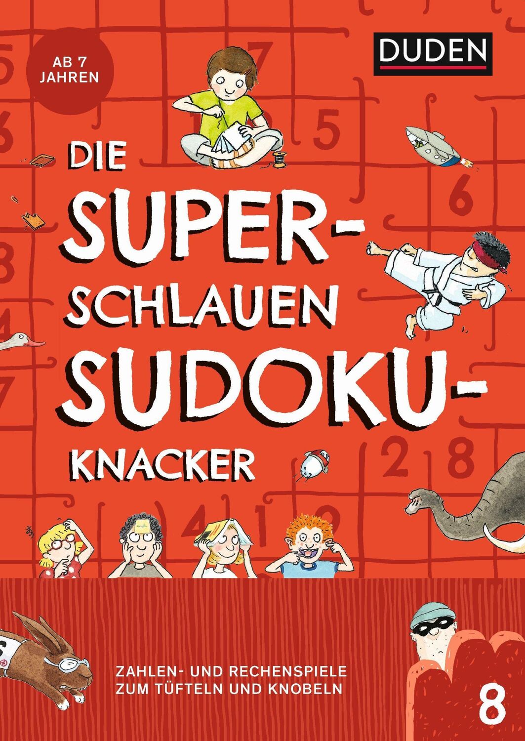 Cover: 9783411721108 | Die superschlauen Sudokuknacker - ab 8 Jahren (Band 8) | Offermann