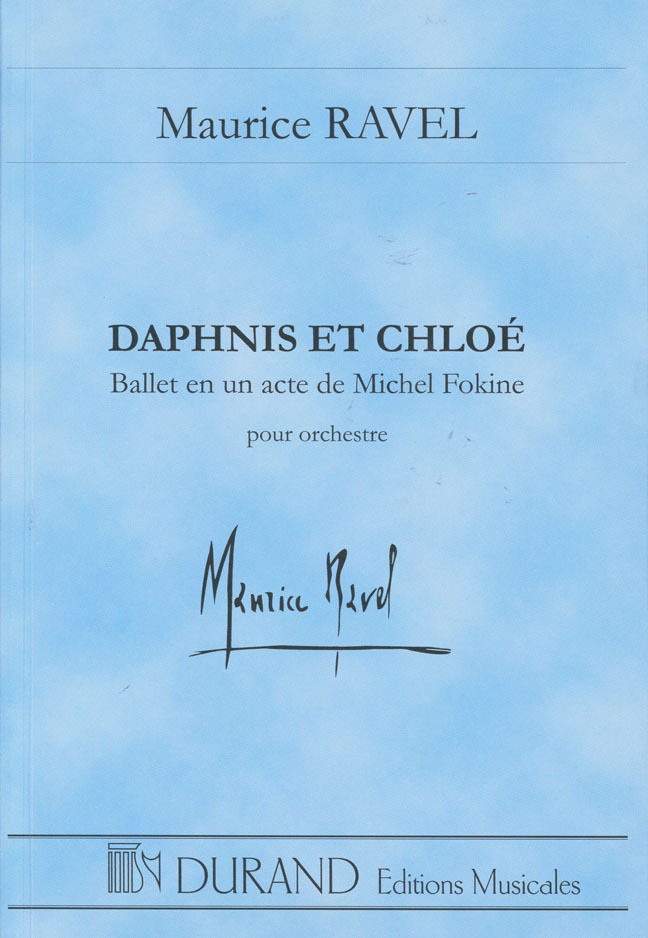 Cover: 9790044075492 | Daphnis et Chloé partition de poche | Maurice Ravel | Studienpartitur