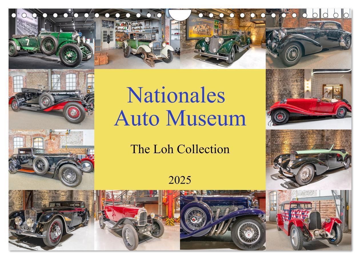 Cover: 9783383838200 | Nationales Auto Museum, The Loh Collection (Wandkalender 2025 DIN...