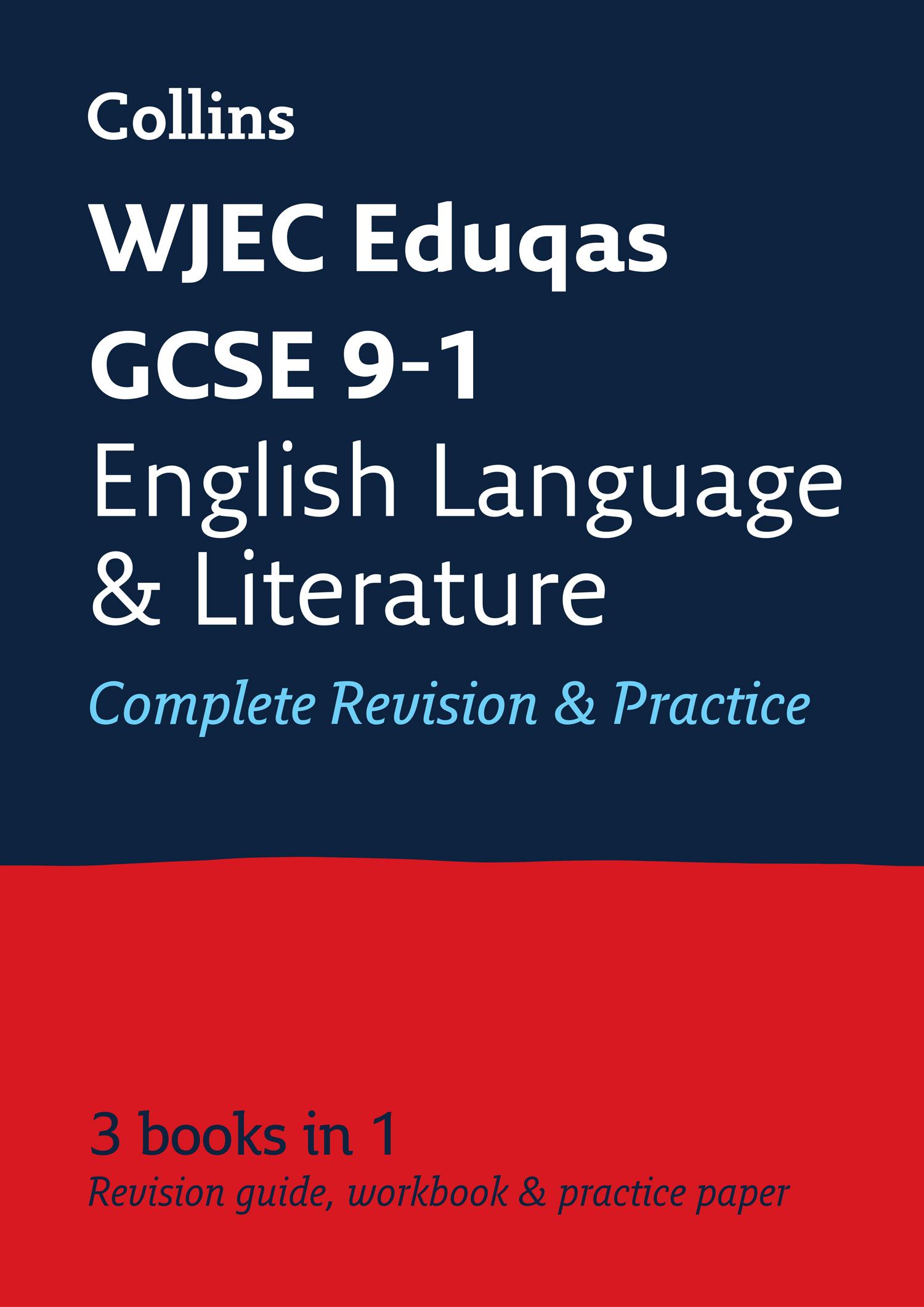 Cover: 9780008292010 | WJEC Eduqas GCSE 9-1 English Language and Literature All-in-One...