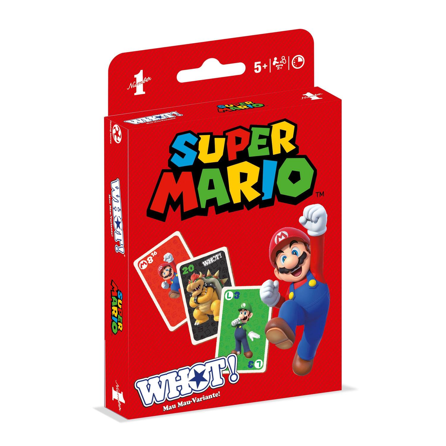 Cover: 4035576048411 | WHOT! (Mau-Mau) Super Mario | Spiel | Deutsch | 2022 | Winning Moves