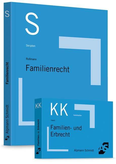 Cover: 9783867525114 | Paket Roßmann, Skript Familienrecht + Haack, Karteikarten Familien-...