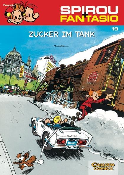 Cover: 9783551772190 | Spirou und Fantasio 19. Zucker im Tank | (Neuedition) | Fournier