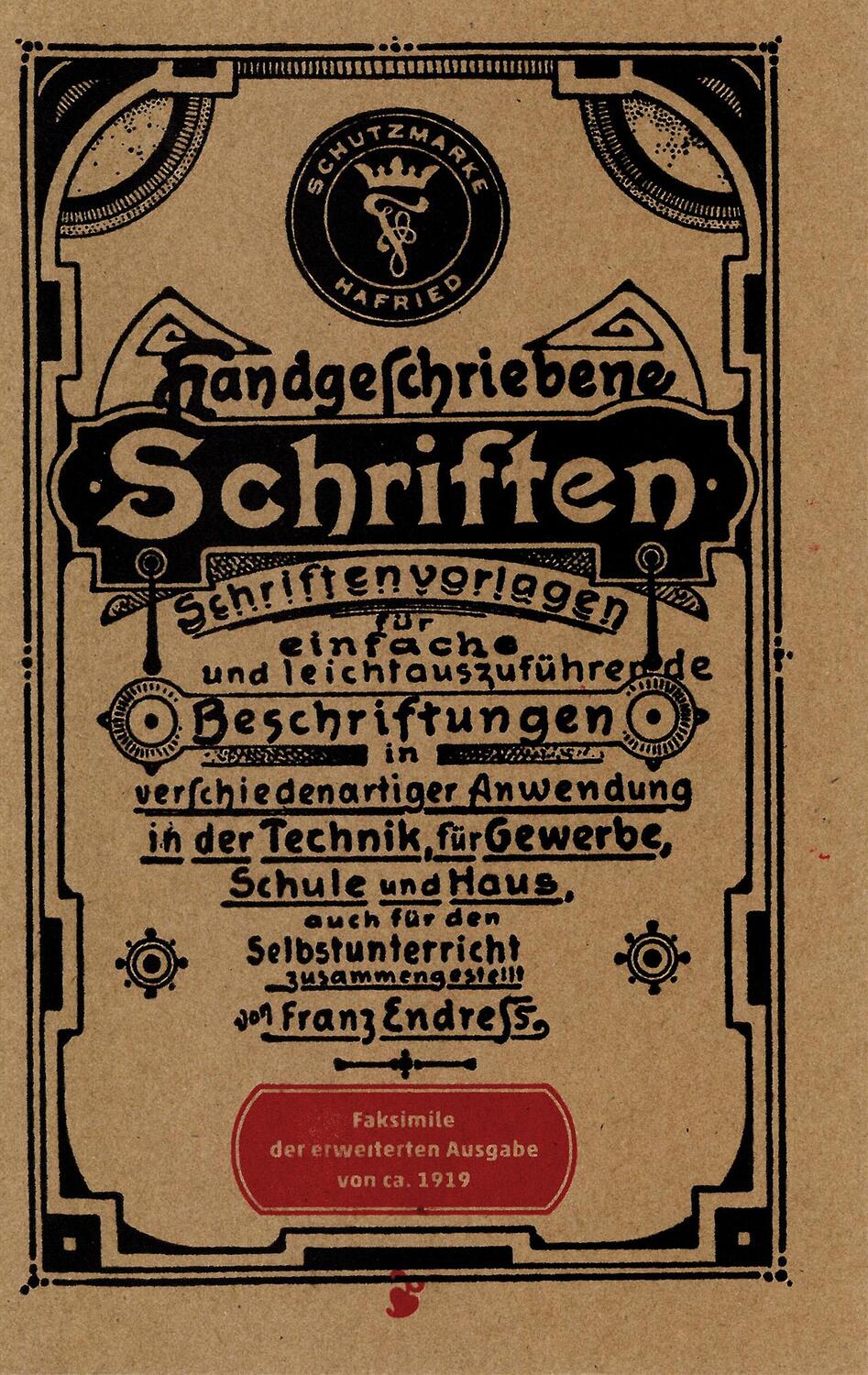 Cover: 9783874396912 | Handgeschriebene Schriften | Franz Endreß | Buch | 64 S. | Deutsch