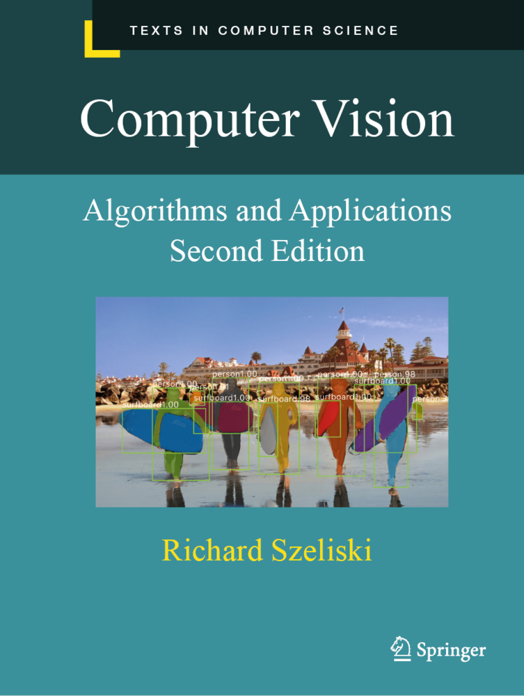 Cover: 9783030343743 | Computer Vision | Algorithms and Applications | Richard Szeliski