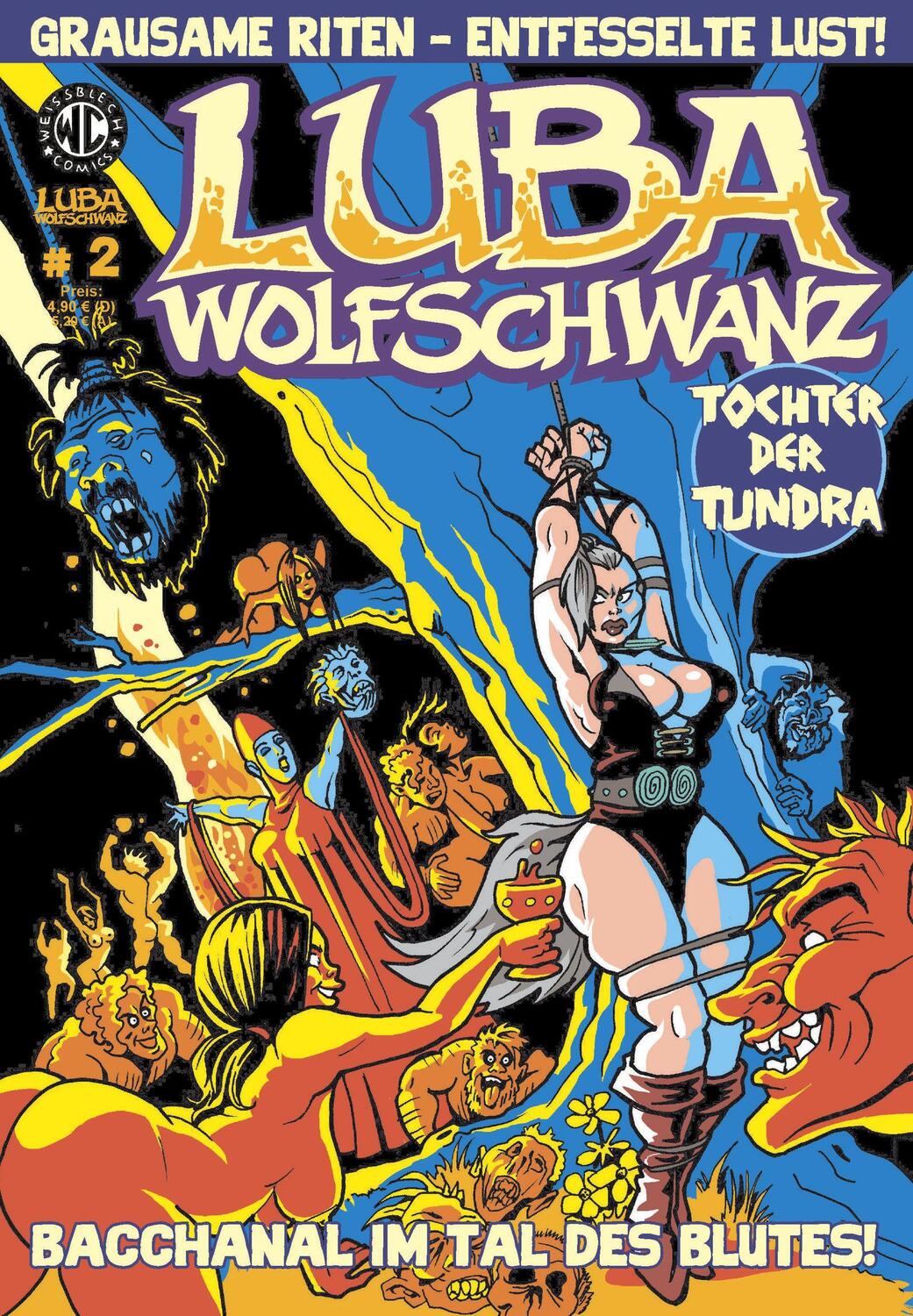 Cover: 9783869590936 | Luba Wolfschwanz 2 | Bacchanal im Tal des Blutes! | Levin Kurio | 2021