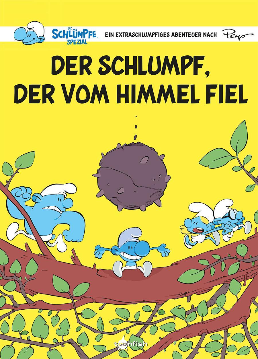 Cover: 9783967927856 | Die Schlümpfe Spezial: Der Schlumpf, der vom Himmel fiel | Tebo | Buch