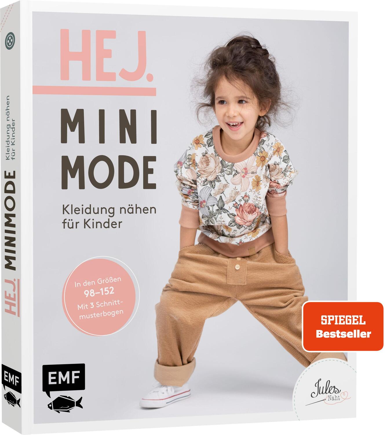 Cover: 9783745906349 | Hej. Minimode - Kleidung nähen für Kinder | JULESNaht | Buch | Deutsch