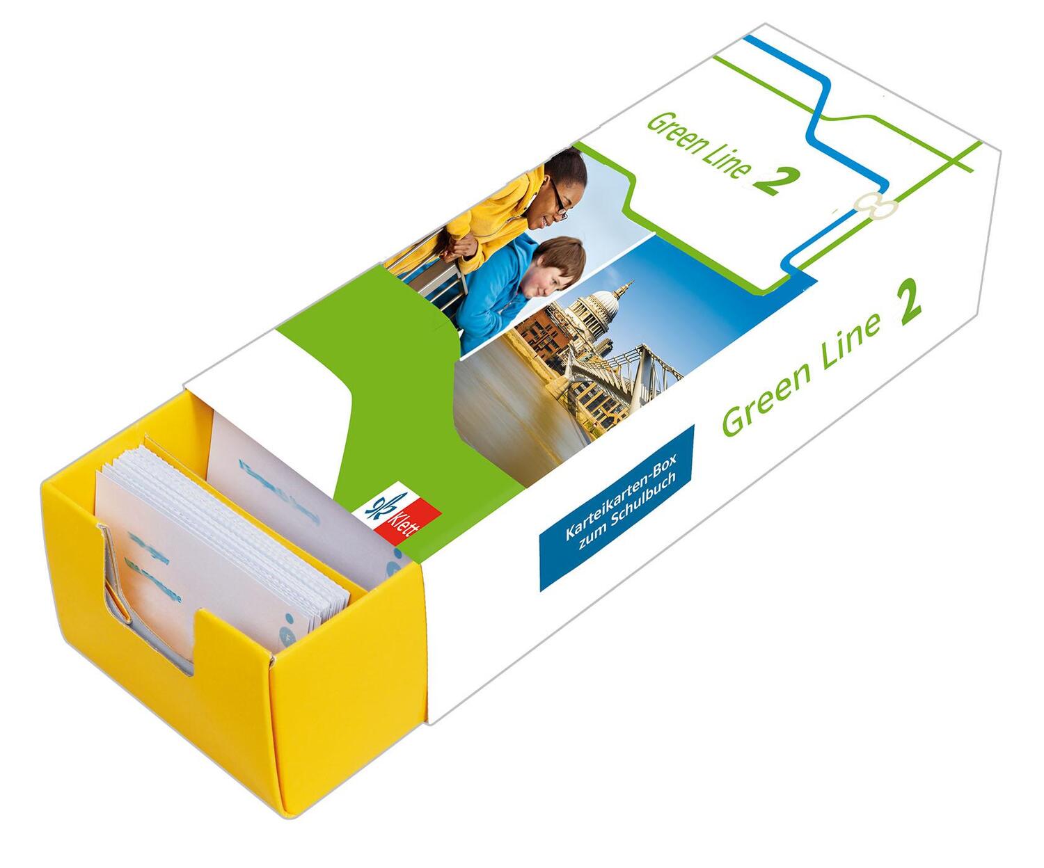 Cover: 9783129240489 | Vokabel-Lernbox zum Schulbuch.Green Line 2 Bayern Klasse 6 | Buch
