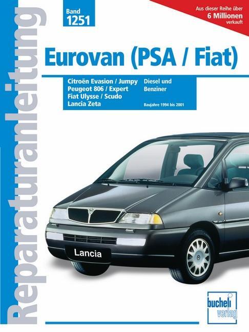 Cover: 9783716820148 | Eurovan (PSA/Fiat) - Peugeot 806 &amp; Expert / Citroën Evasion &amp; Jumpy