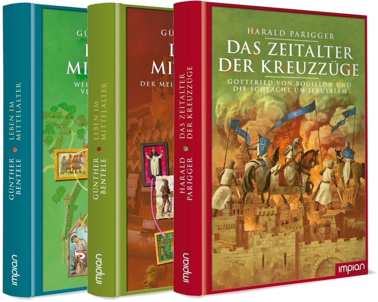 Cover: 9783962690823 | Das Mittelalter im Paket | Günther Bentele (u. a.) | Buch | Deutsch