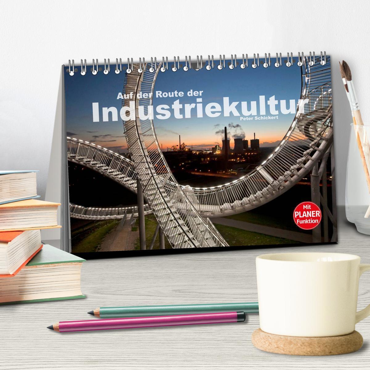 Bild: 9783435479047 | Auf der Route der Industriekultur (Tischkalender 2025 DIN A5 quer),...