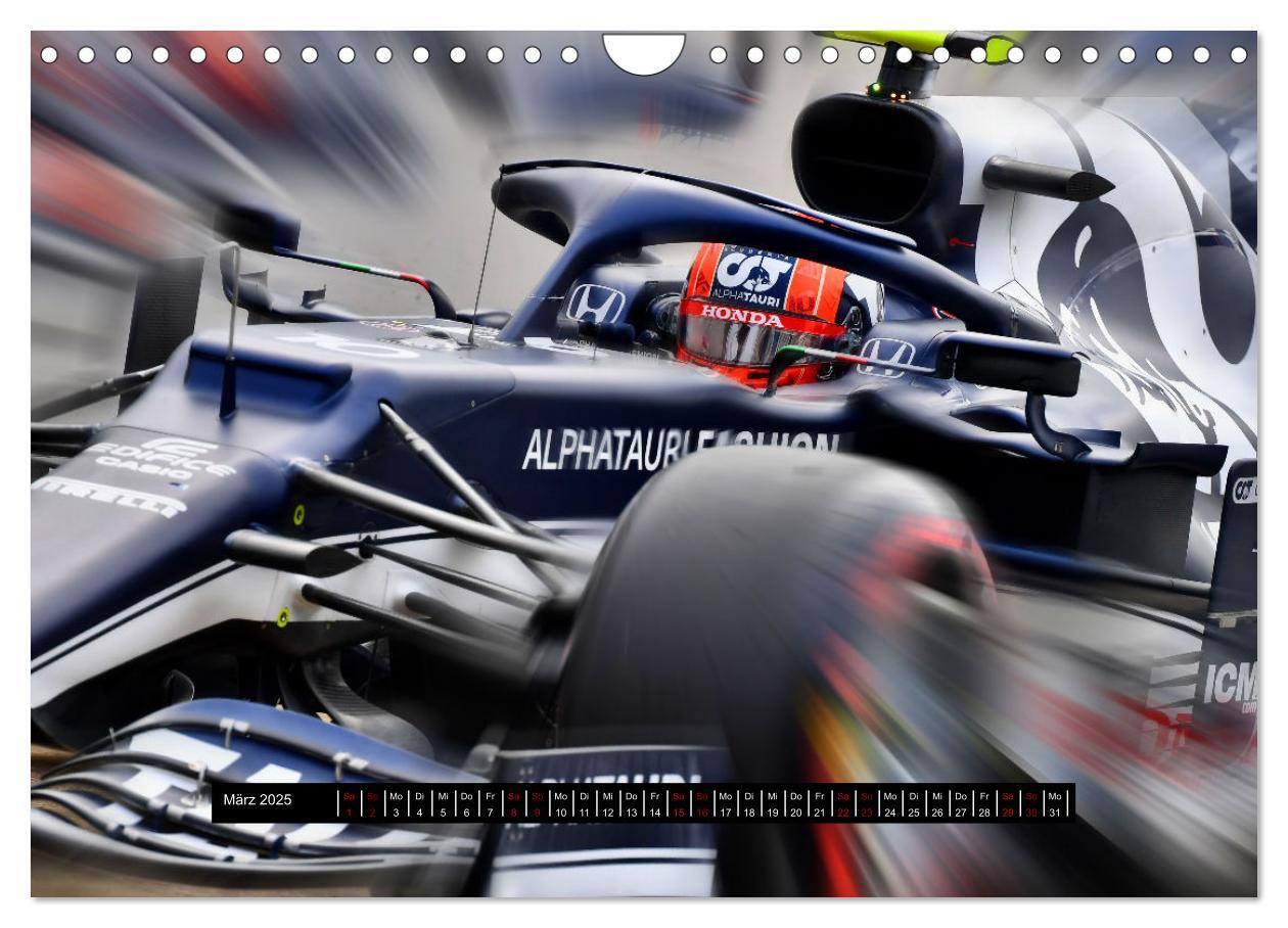 Bild: 9783383997778 | Vollgas in der Formel 1 (Wandkalender 2025 DIN A4 quer), CALVENDO...