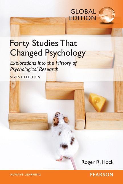 Cover: 9781292070964 | Forty Studies that Changed Psychology, Global Edition | Roger Hock