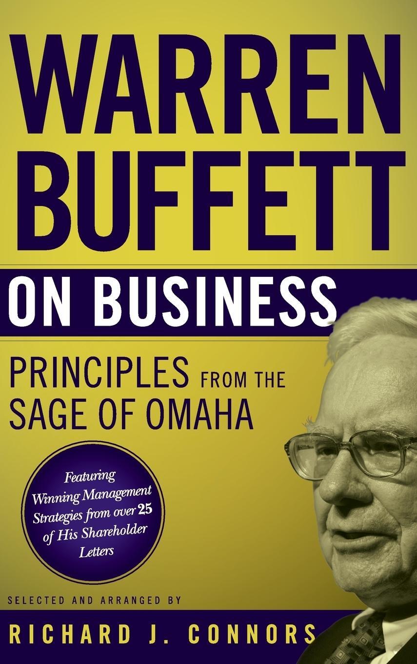 Cover: 9780470502303 | Buffett on Business | Connors | Buch | HC gerader Rücken kaschiert