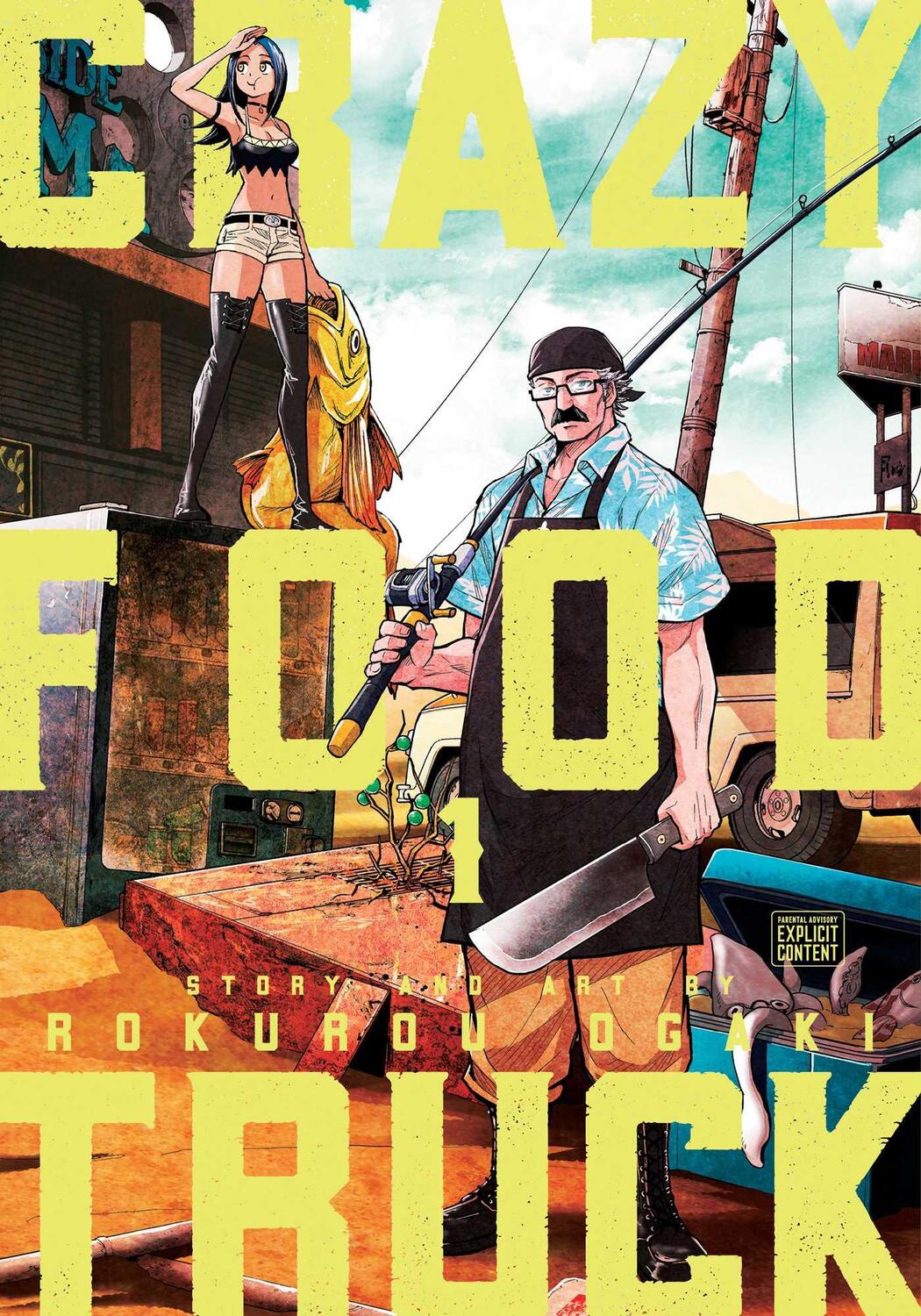 Cover: 9781974727292 | Crazy Food Truck, Vol. 1 | Rokurou Ogaki | Taschenbuch | Englisch