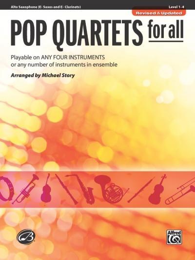 Cover: 38081333762 | Pop Quartets for All: Alto Saxophone | Taschenbuch | Buch | Englisch