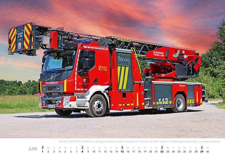 Bild: 9783966648165 | Feuerwehr Kalender 2025 | Hans-Joachim Profeld | Kalender | 14 S.