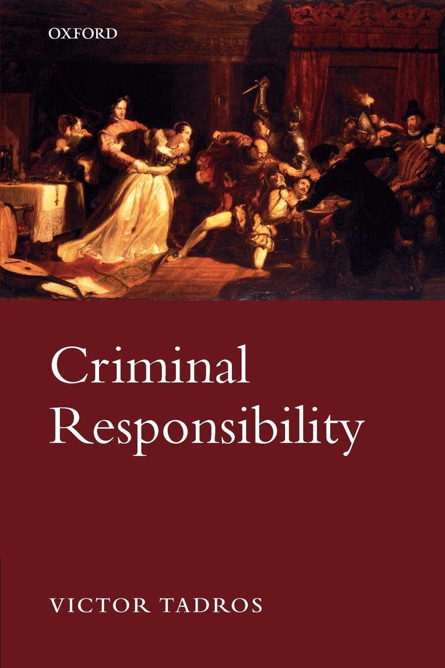 Cover: 9780199225828 | Criminal Responsibility | Victor Tadros | Taschenbuch | Paperback