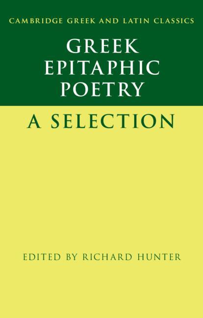 Cover: 9781108926041 | Greek Epitaphic Poetry | Richard Hunter | Taschenbuch | Paperback