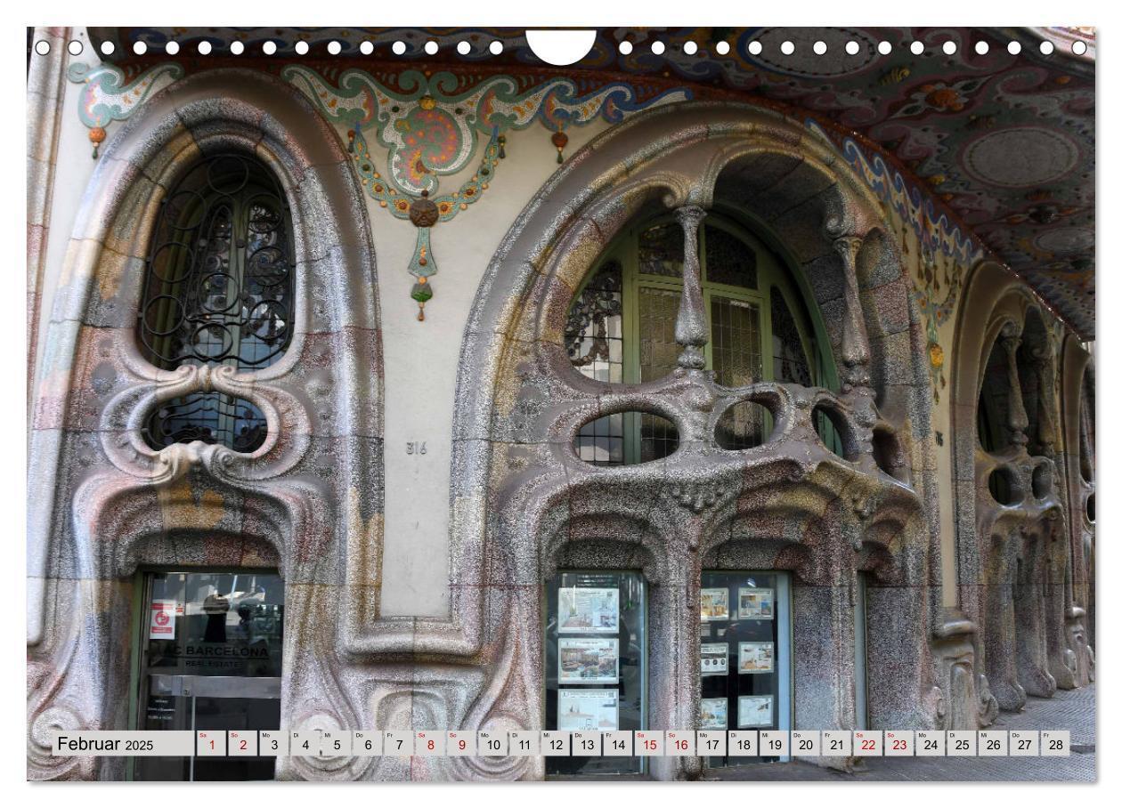 Bild: 9783383931611 | Ein bisschen GAUDI in Barcelona (Wandkalender 2025 DIN A4 quer),...