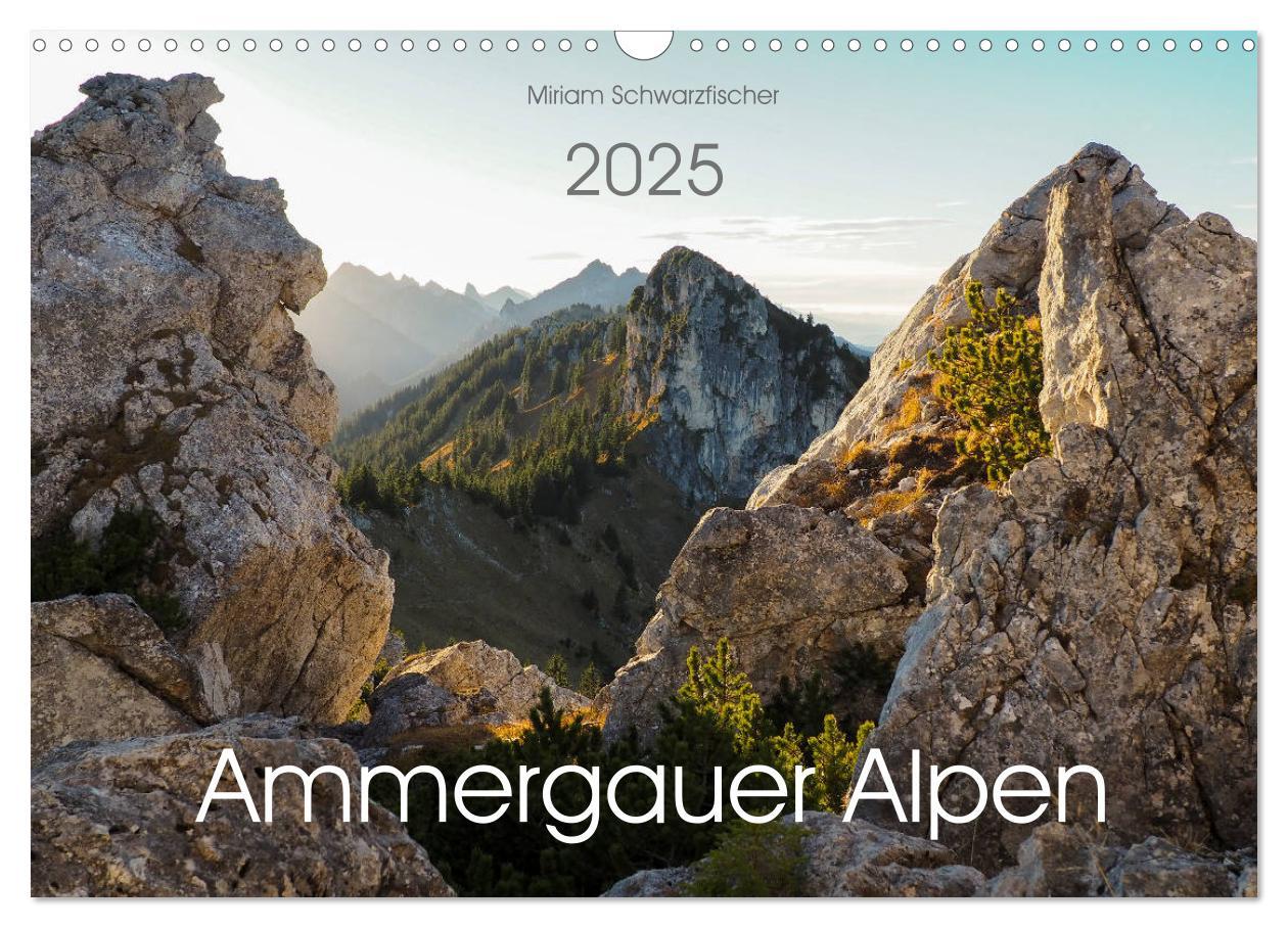 Cover: 9783435235674 | Ammergauer Alpen (Wandkalender 2025 DIN A3 quer), CALVENDO...